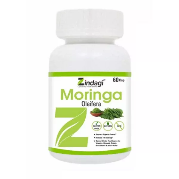 Zindagi Moringa Capsules - 60 Caps