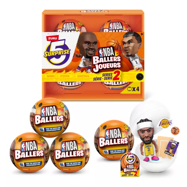 ZURU Toys 5 Surprise NBA Ballers Series 2 Toy
